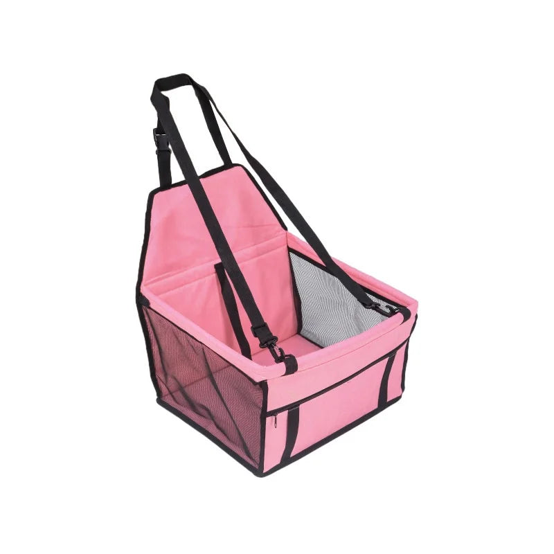 Dog Car Seat Cover Foldable Hammock Pet Harness Cat Bag Basket Stable and Foldable Travel Pet Dog and Cat Safety Car Seat Horizon