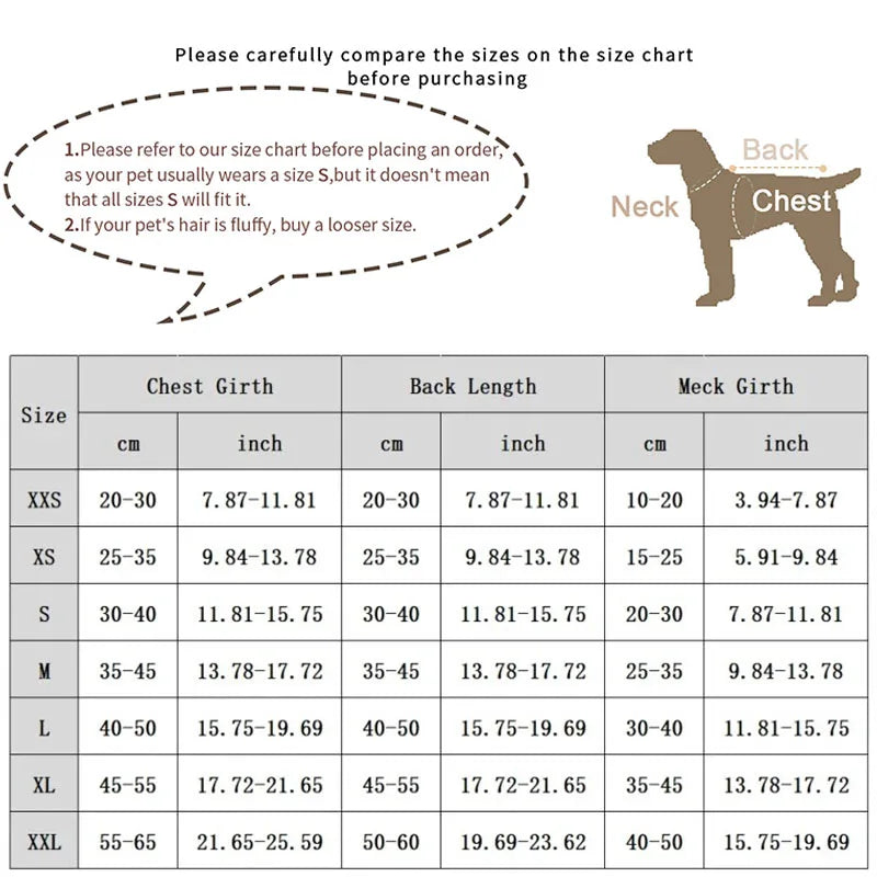 Christmas Holiday Dog Sweater — Warm Autumn & Winter Outfit Horizon