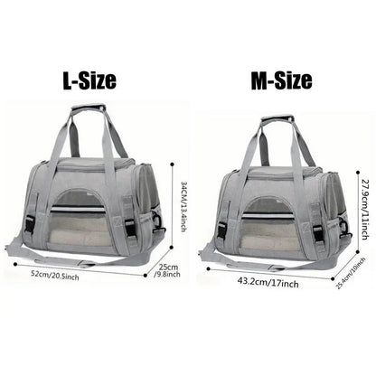 Pet Carrier for Large and Medium Cats, Soft-Sided Pet Carrier for Big Medium Cats and Puppy, Dog Carriers Horizon