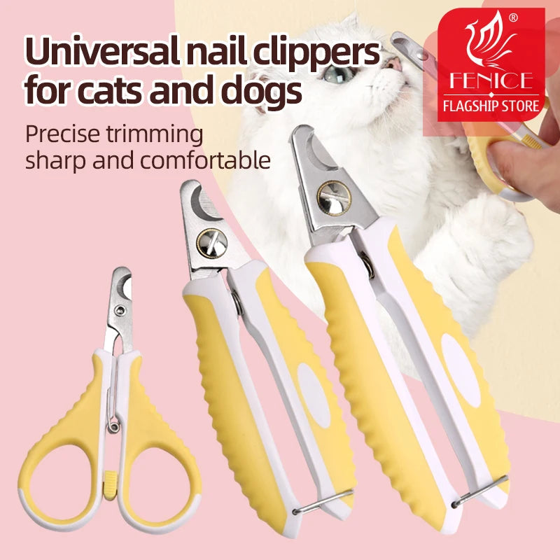 Pet Nail Clipper Scissors — Grooming Trimmer for Dogs &amp; Cats Horizon