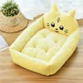 Winter Warm Puppy Cat Bed Sofa Washable Cartoon Pet Beds for Small Dogs Cats Yorkies Katten Kennels Pets Products Accessories