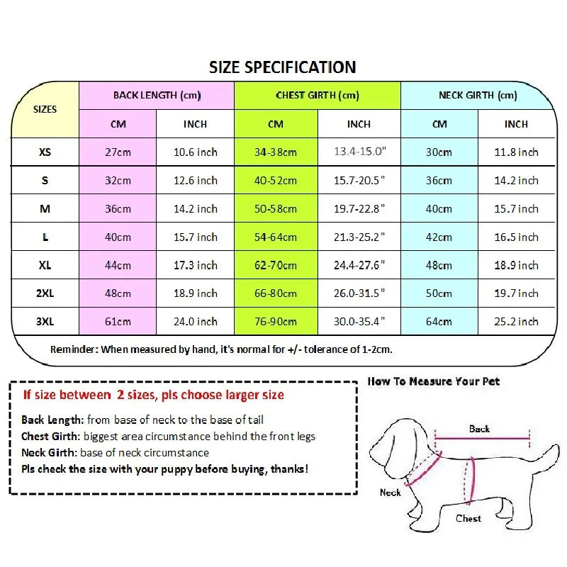 Dog Clothes Winter Dog Coat Pet Warm Jacket Vest New Big Dog Retro Cozy Thick Vest Clothing 6 Colors
