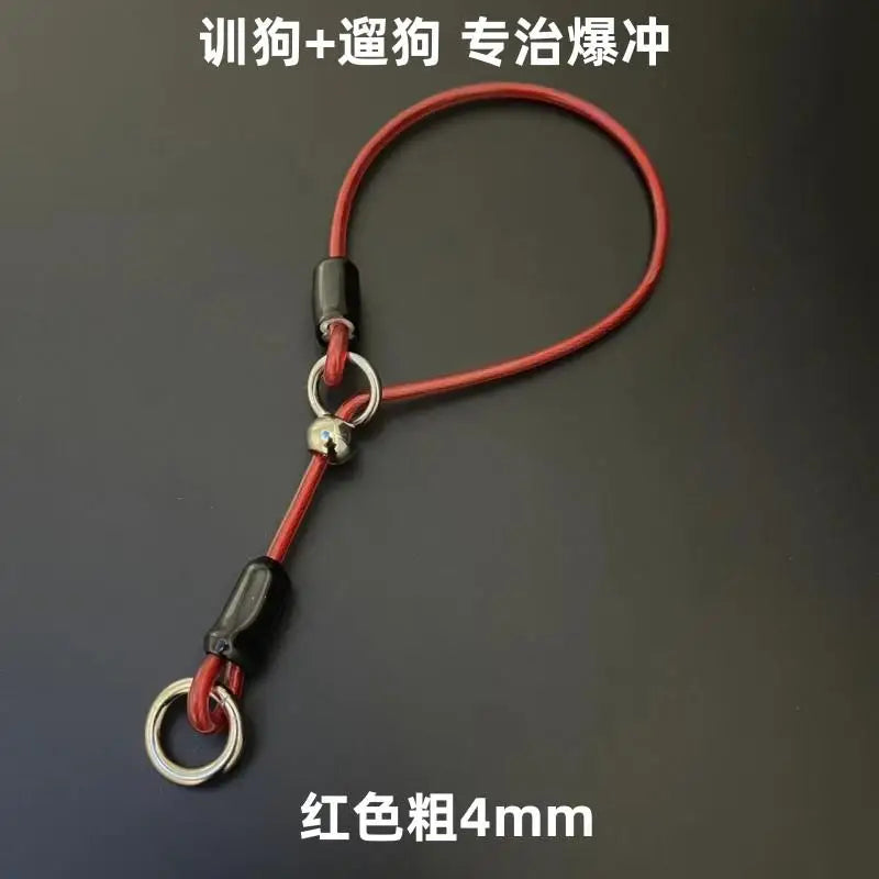 Dog Leash P Chain Explosion Proof Training Collar Small Medium Large Dogs Universal Neck Ring Competition Level Walking Dogs