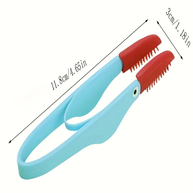 Soft Pet Eye Cleaning Comb Dog Cat Tear Stain Remover Brush Portable Gentle Eyes Cleaner Brush Pet Daily Grooming Care Tools