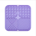 Silicone Dog Lick Mat Slow Feeder with Suction Cup Boredom Buster Bathing Grooming Distraction Licking Pad for Dogs Cats