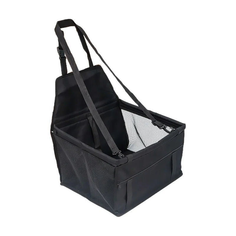 Dog Car Seat Cover Foldable Hammock Pet Harness Cat Bag Basket Stable and Foldable Travel Pet Dog and Cat Safety Car Seat Horizon