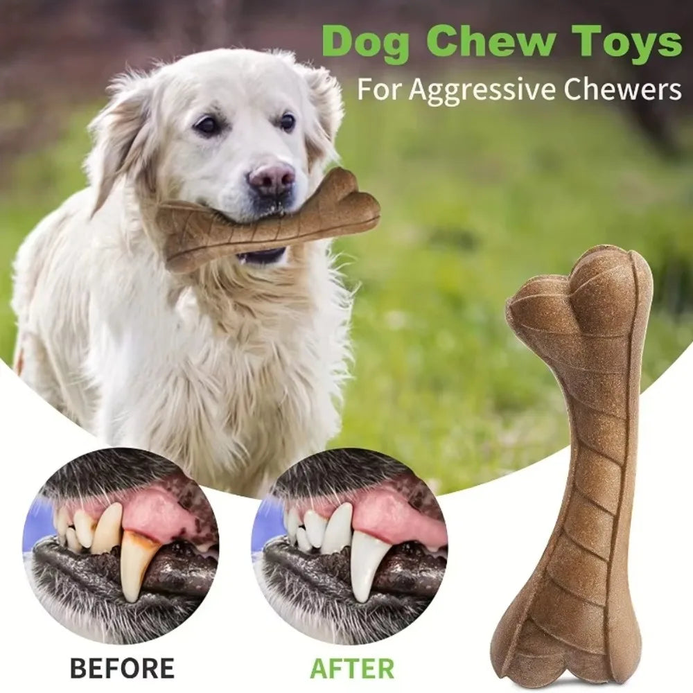 New Simulation Dog Bone Toy Teeth Sharpening Chewing Interactive Plaything Beef Fragrance Puppy Tooth Care Stick Pet Products