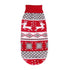 Christmas Turtleneck Pullover Sweater for Large Dogs Horizon