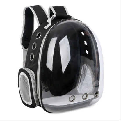 Portable Cat Pet Carrier Backpack Transparent Capsule Bubble Pet Backpack Small Animal Puppy Kitty Breathable Carrier for Travel Horizon
