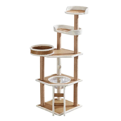 multi-level cat tree with condo