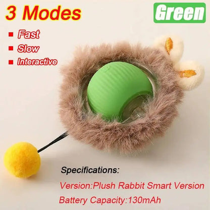 Automatic Rolling Ball Cat &amp; Dog Toy — Rechargeable Smart Pet Toy Horizon