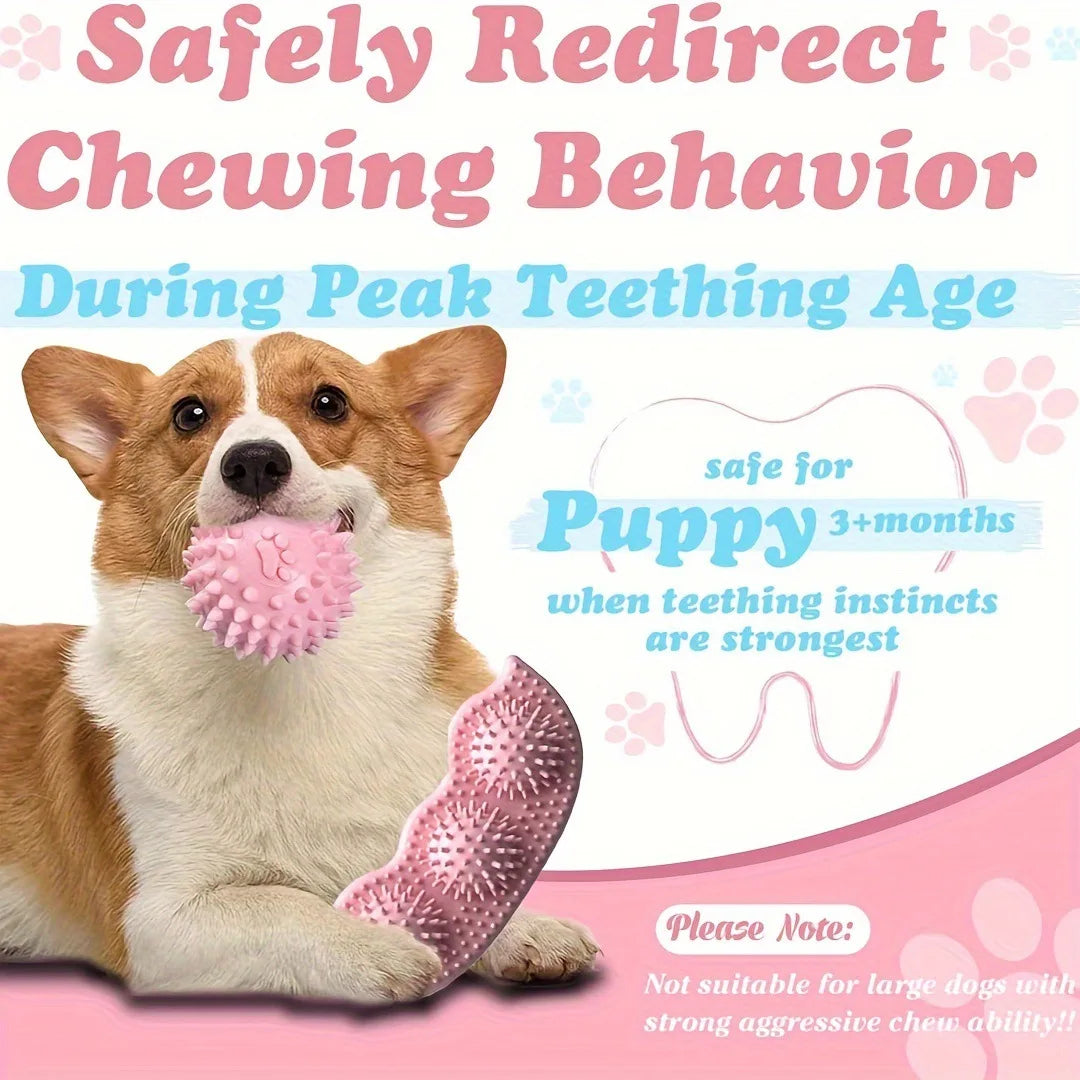 6pcs chew toy for dogs Puppy teething toy Soft and durable interactive toy suitable for puppies