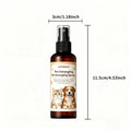 50ML Pet Detangling Spray Professional Leave-in Conditioner for Cats Dogs Anti-Static Remove Knots Mats Deep Nourish Pet Hair