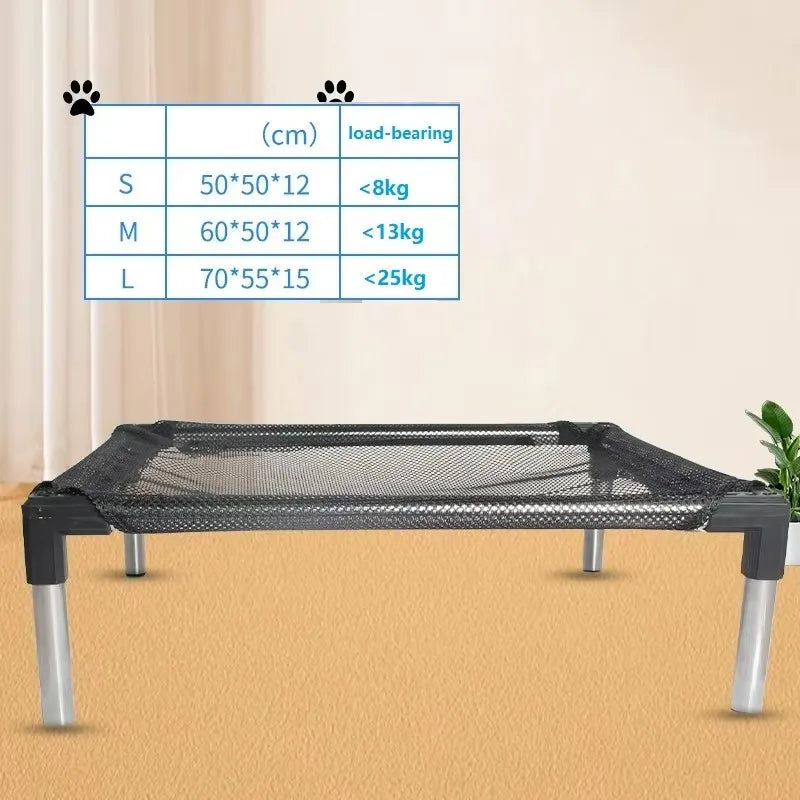 Pet Bed, Cat Dog Folding Camping Bed, Marching Bed, Portable, Detachable, Washable, All Season Cat Kennel, Puppy Bed Cat Bed