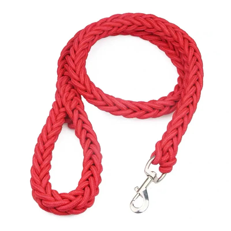 Heavy Dog Leash Strong Leash for Dog Pet Products Braided Medium Large Dog Training Lead Leashes Rope Big Dogs Pet Accessories