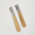 Dog Grooming Tool Kit, Wooden Handle Dog Deshedding Comb,Dematting Rake - for Deshedding,Pet Hair Removal, Pet Grooming Supplies