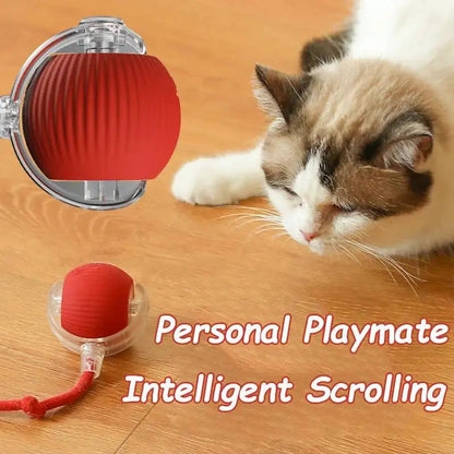 Automatic Rolling Ball Cat &amp; Dog Toy — Rechargeable Smart Pet Toy Horizon