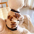 Striped Dog Cardigan Sweater — Warm Winter Coat for Small Dogs Horizon