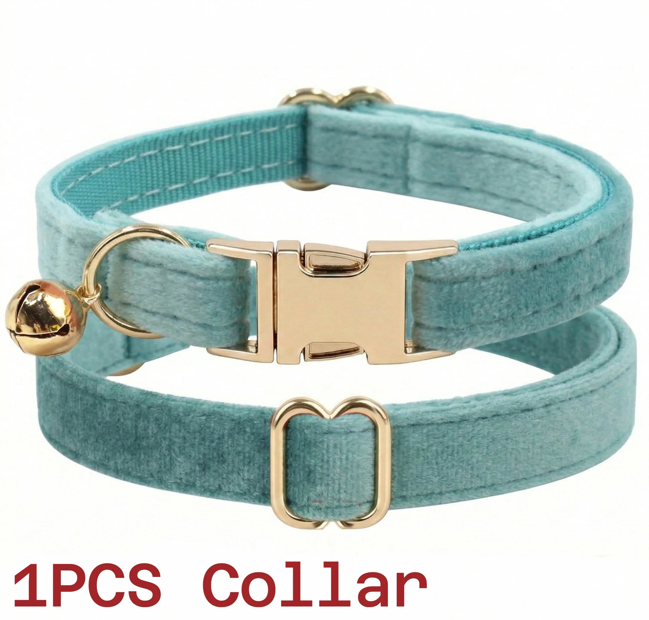 Personalized Velvet Collar Soft Pet Choker Free Custom Name Phone Number Adjustable Velvet Kitty Neckband Small Dog Identity