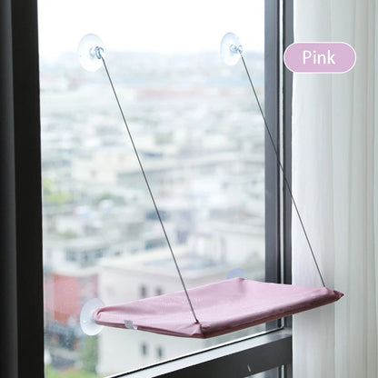 20KG Pet Cat Hammock Hanging Cat Bed Bearing Comfortable Cat Sunny Window Seat Mount Kitten Climbing Frame Pet Accessories Horizon