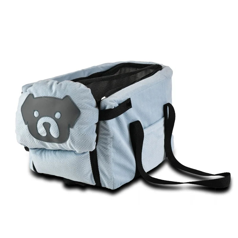 Dog Car Seat Cover Foldable Hammock Pet Harness Cat Bag Basket Stable and Foldable Travel Pet Dog and Cat Safety Car Seat Horizon