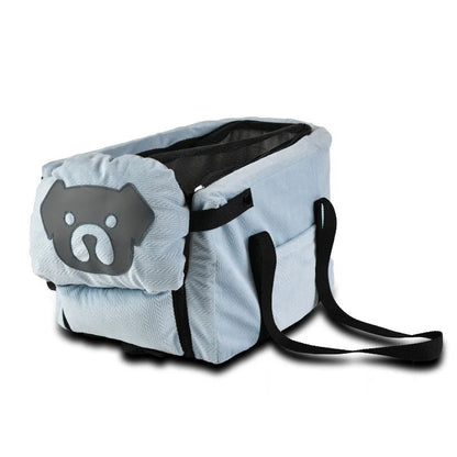 Dog Car Seat Cover Foldable Hammock Pet Harness Cat Bag Basket Stable and Foldable Travel Pet Dog and Cat Safety Car Seat Horizon