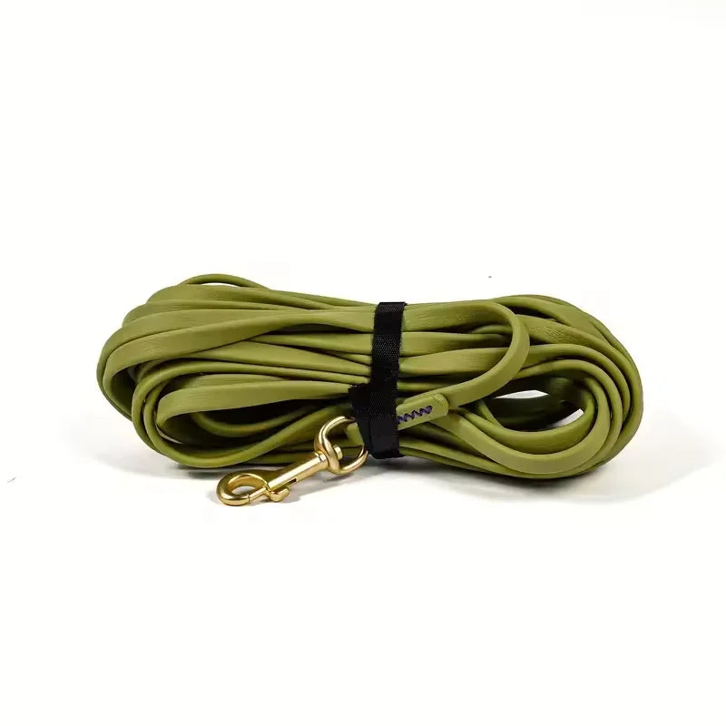 Heavy Duty Waterproof PVC Dog Leash Bite Resistant 1.5-9m Training Rope for Small Medium Large Dogs Anti-Slip Handle 7 Colors