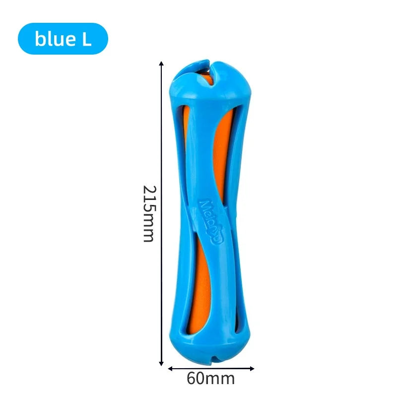 Floating Dog Water Toy for Pool | Indestructible Bite Resistant Rubber Stick | Interactive Fetch Toy for Swimming Beach