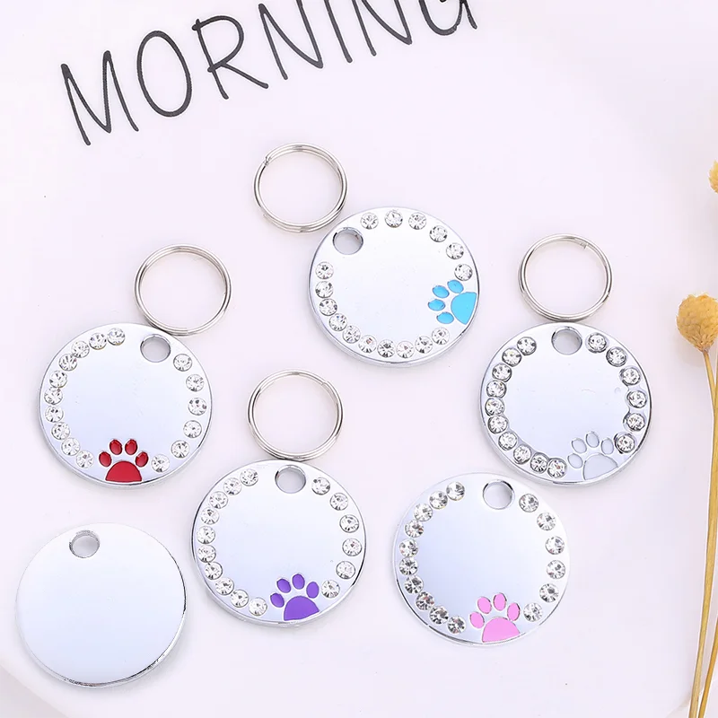 Free Engraving Name Tag Customized Dog Tag Personalized Phone Adress Pet Anti-Lost Dog Accessories Puppy Pendant Cat Dog Id Tags