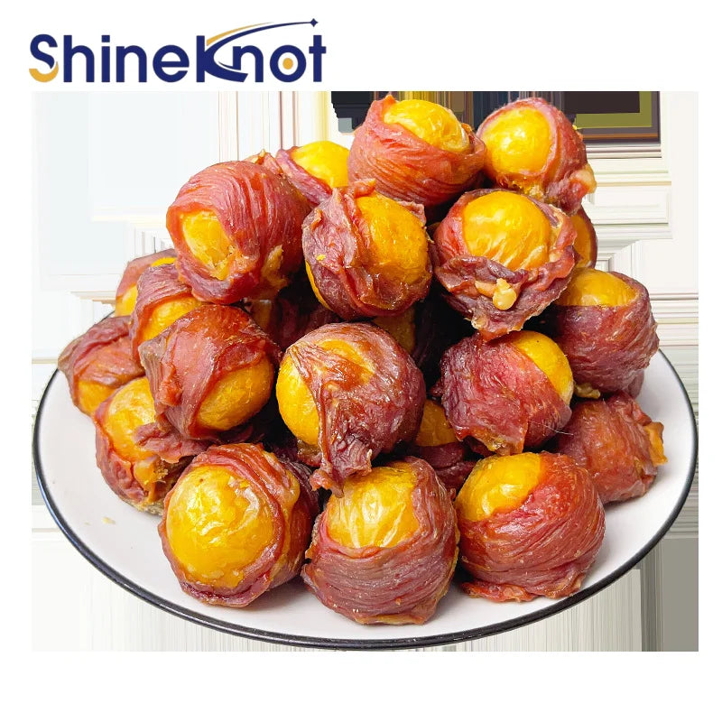 SHINEKNOT Pet Snacks Pure Chicken And Duck Meat Pack Freeze-Dried Egg Yolk Beautiful Fur Clean Teeth 200g Dog Snacks