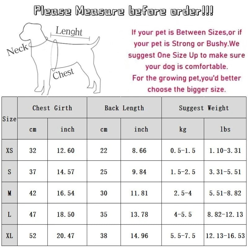 Striped Dog Cardigan Sweater — Warm Winter Coat for Small Dogs Horizon