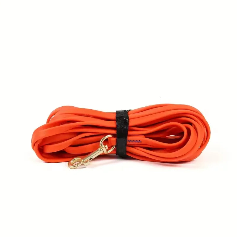 Heavy Duty Waterproof PVC Dog Leash Bite Resistant 1.5-9m Training Rope for Small Medium Large Dogs Anti-Slip Handle 7 Colors