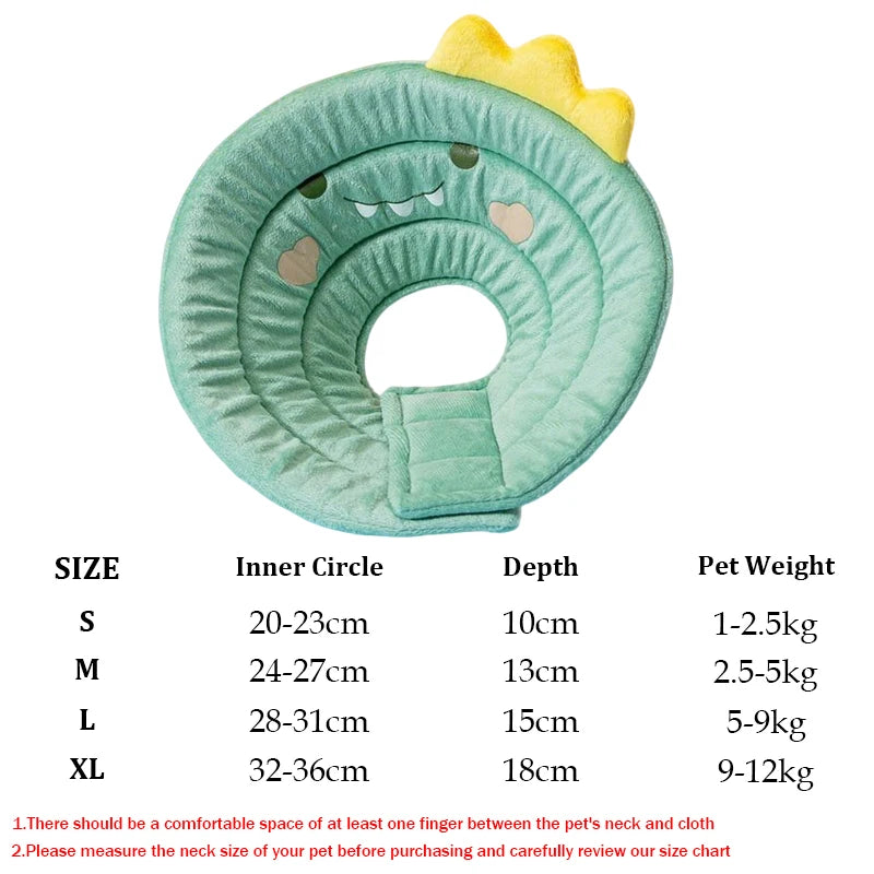 Soft Elizabeth Recovery Collar for Cats Dogs - Anti-Lick Bite Protection Cone Adjustable Pet Post-Surgery Neck Cover Wholesale