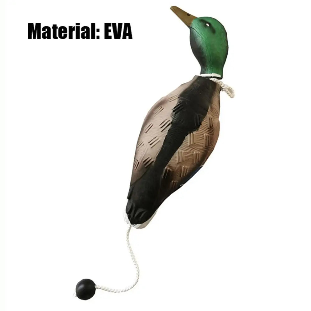 Funny Mallard Duck Decoy Dog Training Toys Bite Resistant For Training Dogs Dog Chew Toy Relaxing Artificial Duck Bird Fetch Toy