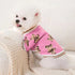 Striped Dog Cardigan Sweater — Warm Winter Coat for Small Dogs Horizon