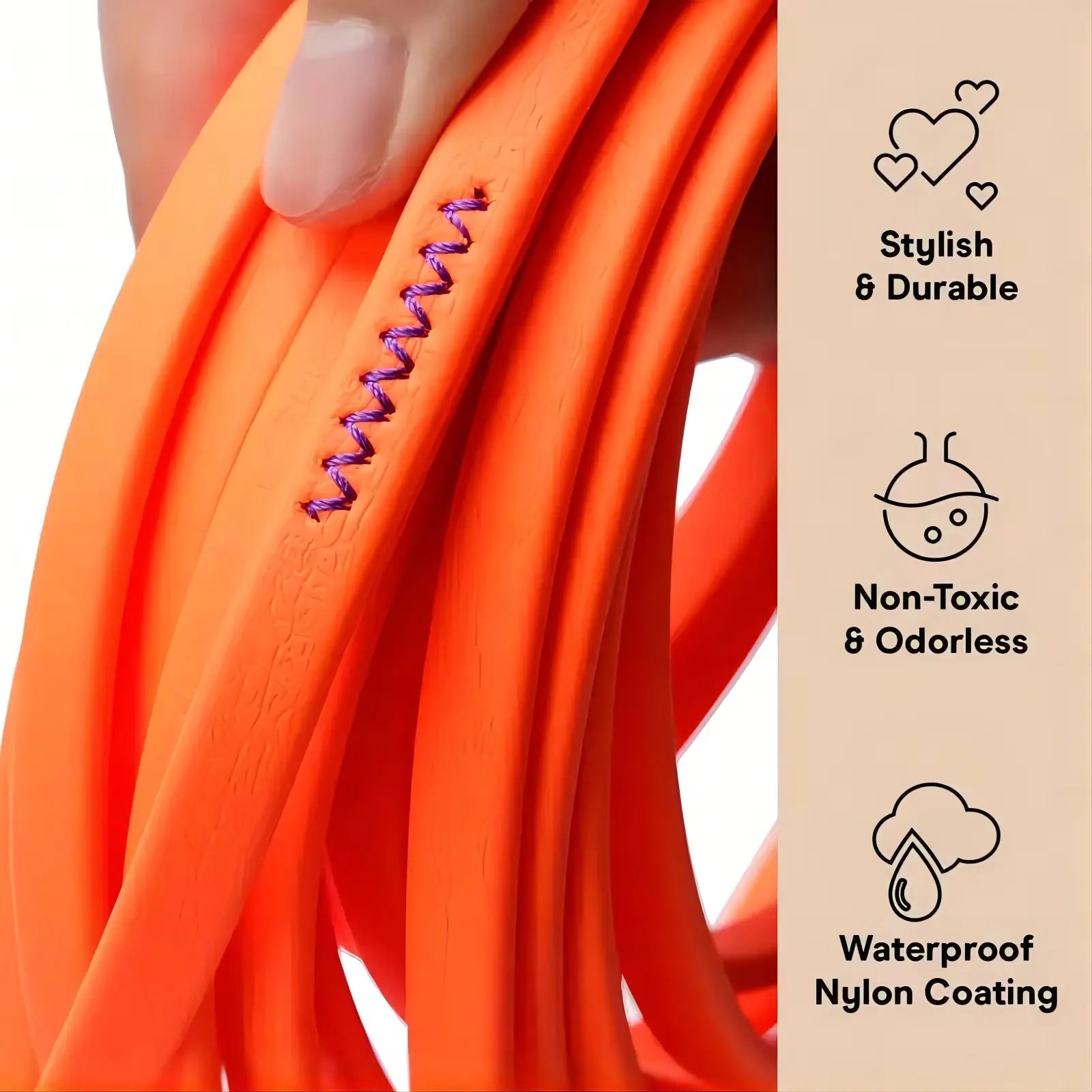 Heavy Duty Waterproof PVC Dog Leash Bite Resistant 1.5-9m Training Rope for Small Medium Large Dogs Anti-Slip Handle 7 Colors