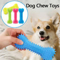 1/3pcs Pet Bone Shape Teeth Chew Toy Soft Rubber Bite-resistance Grinding Chewing Toys for Small Dogs Training Pet Supplies