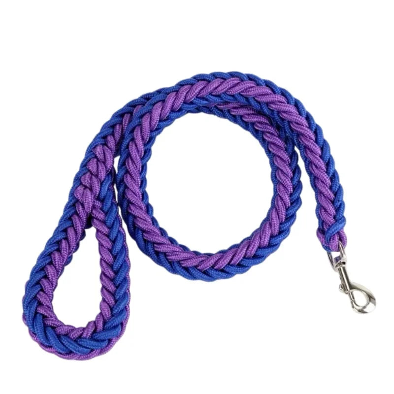 Heavy Dog Leash Strong Leash for Dog Pet Products Braided Medium Large Dog Training Lead Leashes Rope Big Dogs Pet Accessories