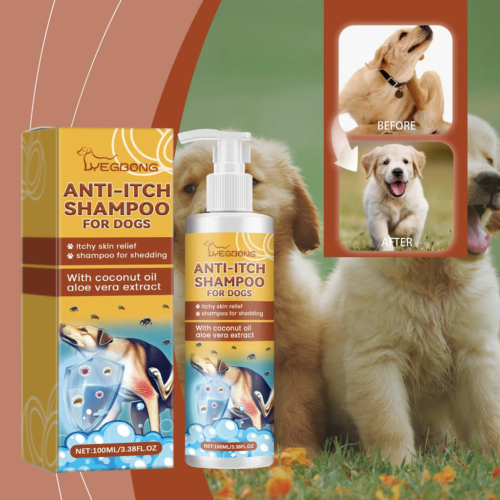 Dog Shampoo Conditioner Moisturizing Anti Itching Flea Tick Removal Deep Clean Nourishing Hair Anti Allergic Dog  Cleaning Foam