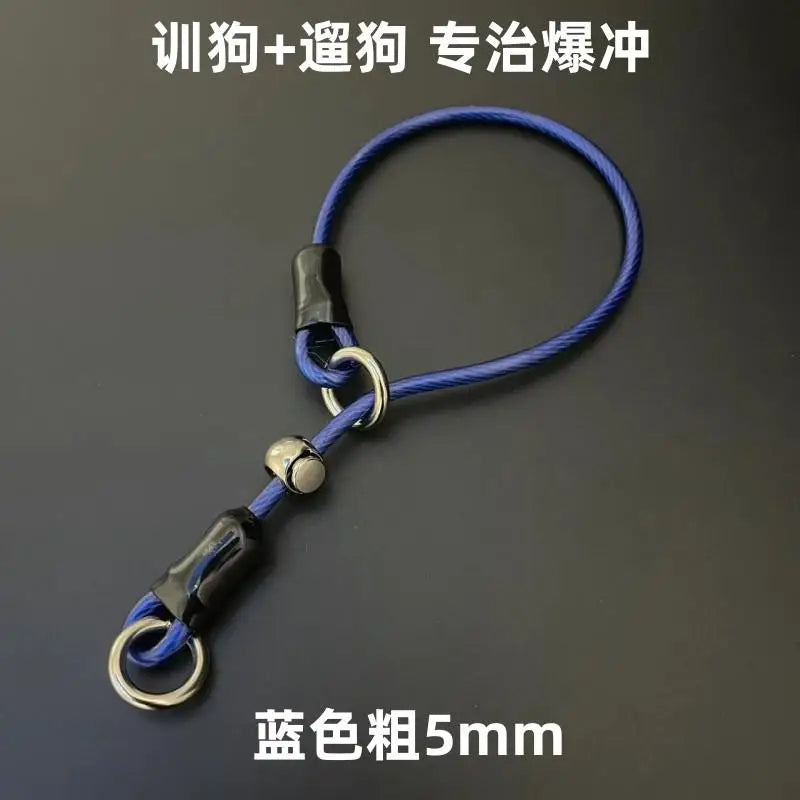 Dog Leash P Chain Explosion Proof Training Collar Small Medium Large Dogs Universal Neck Ring Competition Level Walking Dogs