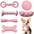 6pcs chew toy for dogs Puppy teething toy Soft and durable interactive toy suitable for puppies