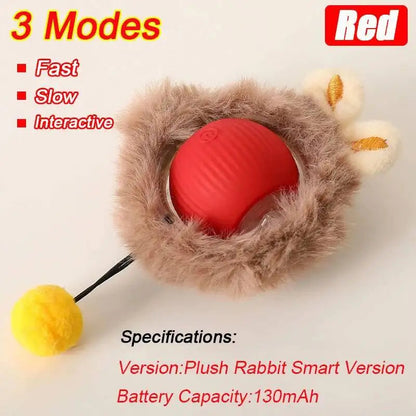 Automatic Rolling Ball Cat &amp; Dog Toy — Rechargeable Smart Pet Toy Horizon