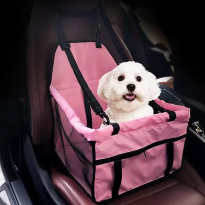 Dog Car Seat Cover Foldable Hammock Pet Harness Cat Bag Basket Stable and Foldable Travel Pet Dog and Cat Safety Car Seat Horizon