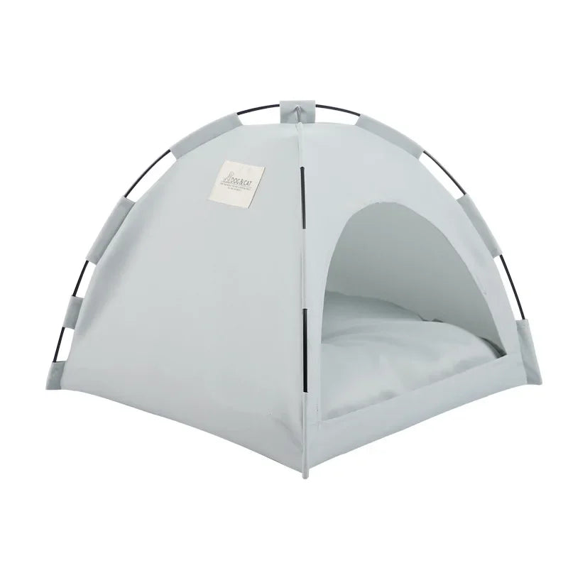 Cat Tent Dog Bed Pet Teepee with Cushion for Dog Kennel Indoor Cat Nest Cat Bed for Kitten Puppy Cave Dog House Pet Sofa