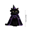 Cat Halloween Costume For Pets Pet Cosplay Cloak Photo Prop Cat Apparel Party Outfit For Home Party Holiday Gathering Outdoor