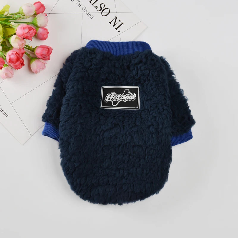 Warm Cat Clothes for Winter Fleece Pet Sweater for Small Medium Pets Soft Kitten Costume Maine Coon Ragdoll Sphynx Cats Coats