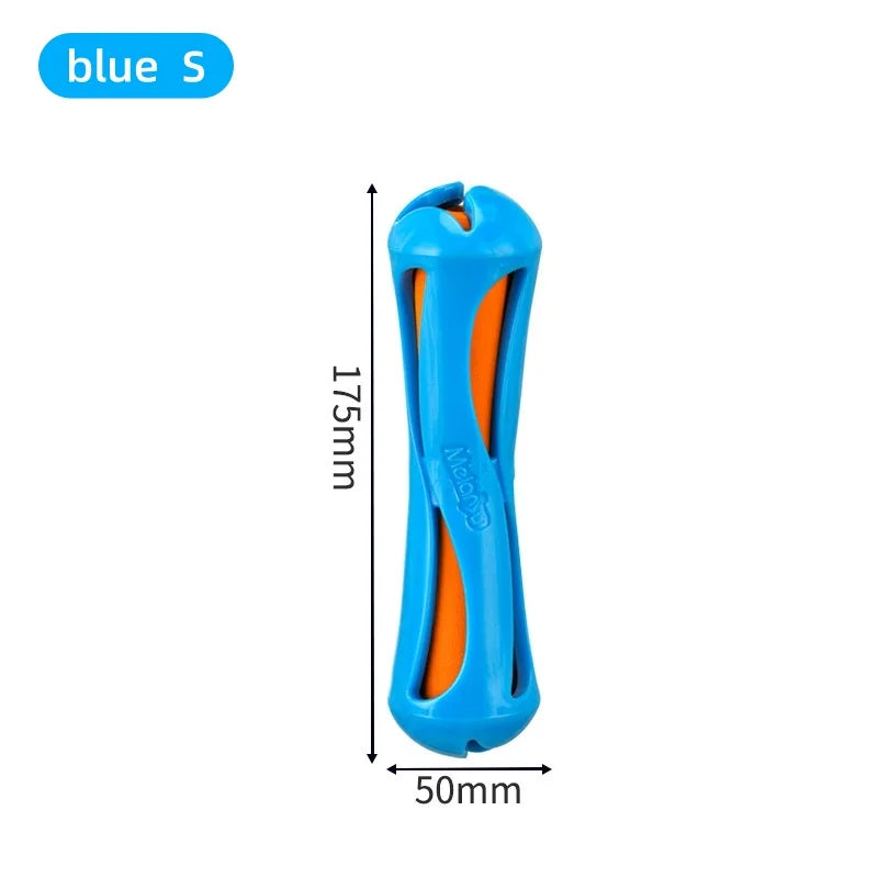 Floating Dog Water Toy for Pool | Indestructible Bite Resistant Rubber Stick | Interactive Fetch Toy for Swimming Beach
