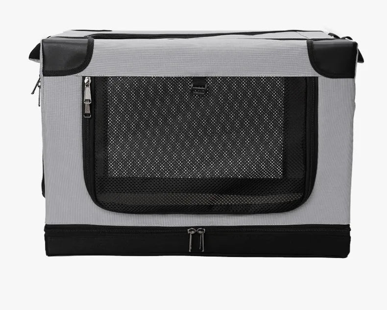 Car Dog Cage Trunk Dog Cage Large, Medium and Small Pet Safety Seat Cat Cage Foldable Car Ride Artifact