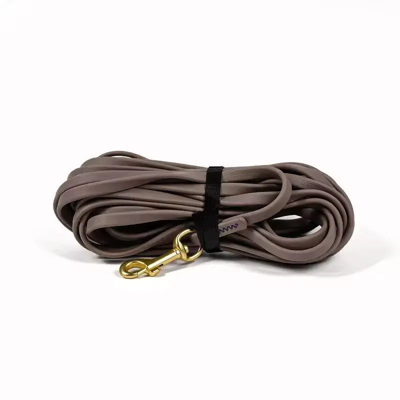 Heavy Duty Waterproof PVC Dog Leash Bite Resistant 1.5-9m Training Rope for Small Medium Large Dogs Anti-Slip Handle 7 Colors