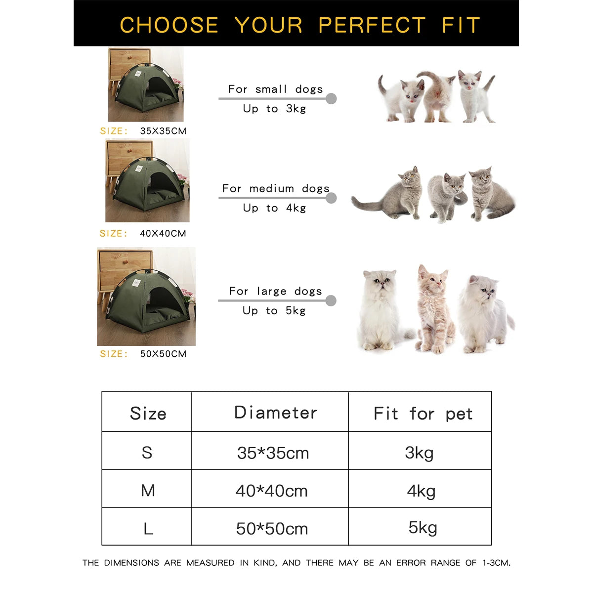 Pet Tent Bed Cats House Supplies Products Accessories Warm Cushions Furniture Sofa Basket Beds Winter Clamshell Kitten Tents Cat Horizon